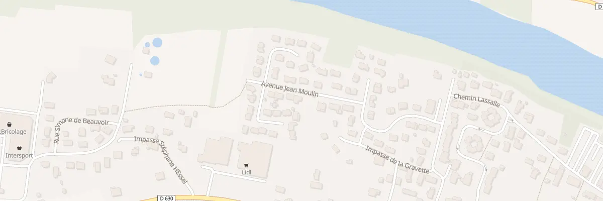Plan du 289 Av Jean Moulin à Bessières