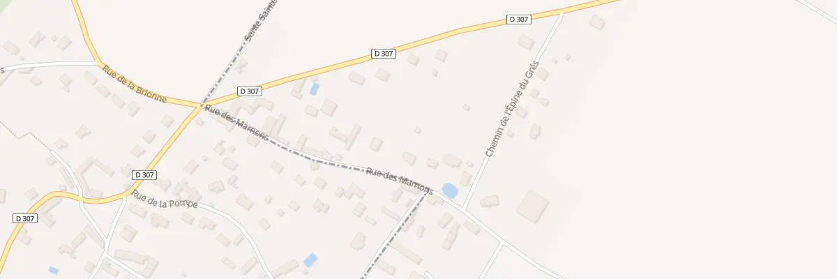 Plan du 9 Rue des Marnons à Saint-Lucien