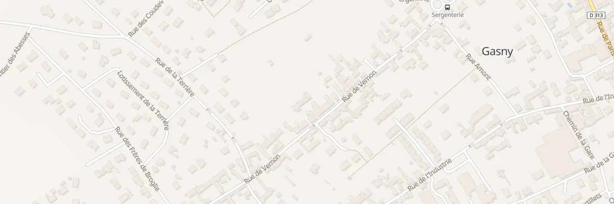 Plan du 50 Rue de Vernon à Gasny
