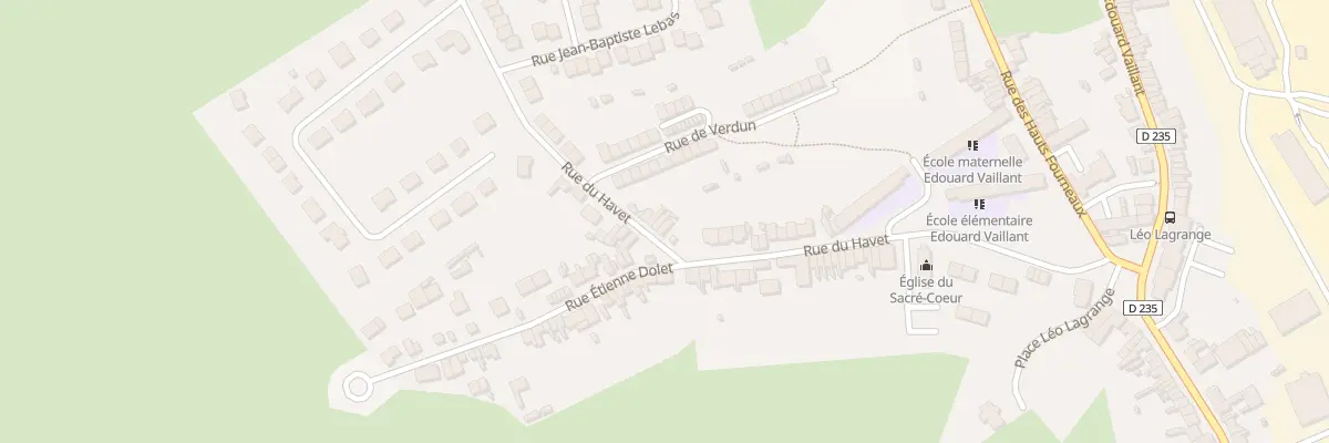 Plan du 42 Rue du Havet à Outreau