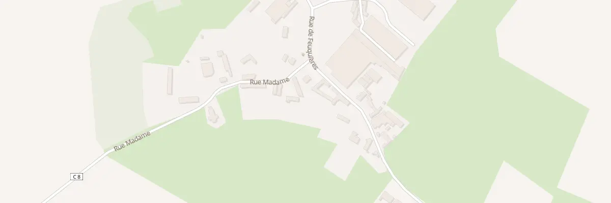 Plan du 1 Rue Madame A Saucourt à Nibas