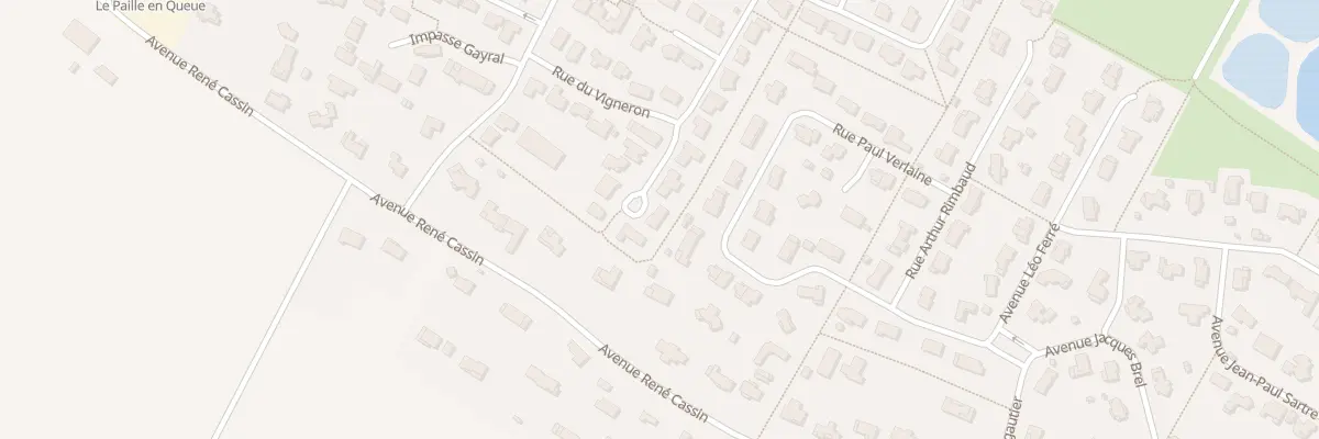 Plan du 3 Rue du Chai à Sainte-Foy-d’Aigrefeuille