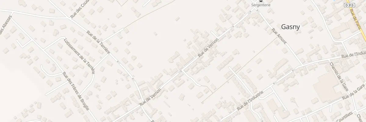 Plan du 48 Rue de Vernon à Gasny