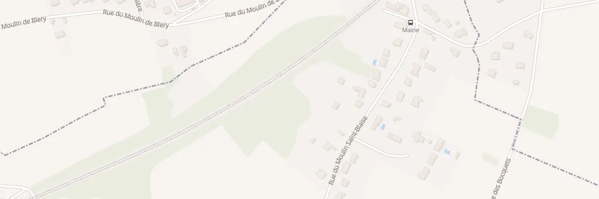 Plan du 17B Rue du Moulin St Blaise à Ménerville