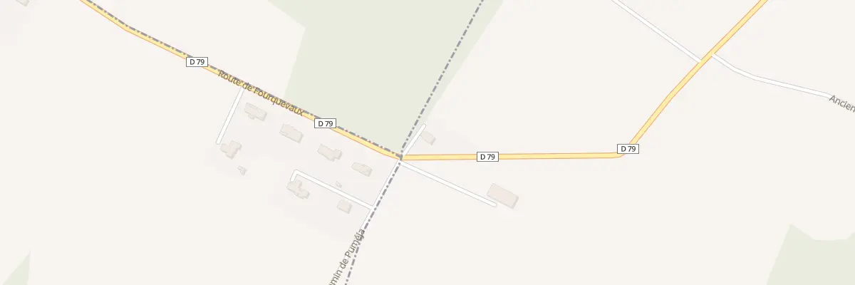 Plan du 1A Borde Haute à Fourquevaux