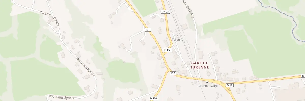 Plan du 60 Rte De La Gare à Turenne