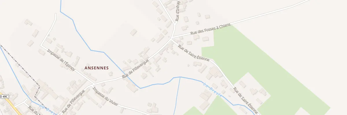 Plan du 29 Rue Pillevergue à Bouttencourt