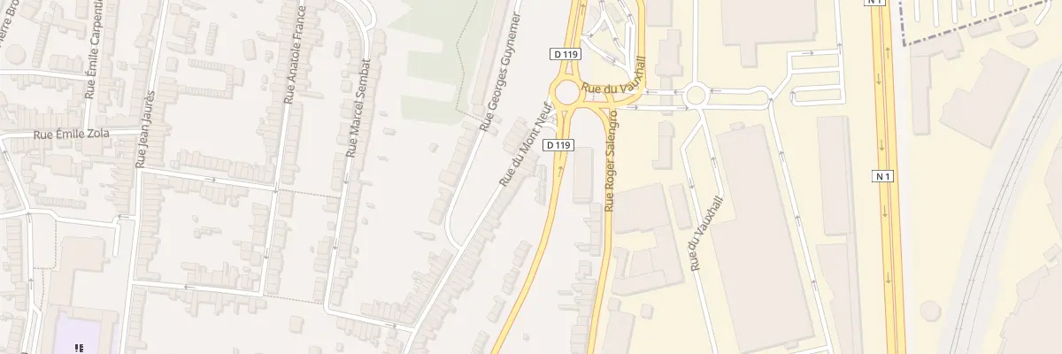 Plan du 9 Rue du Mont Neuf à Outreau
