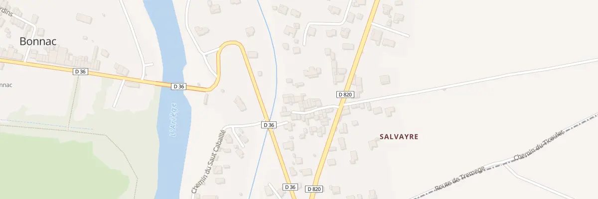 Plan du 58 Pl de l’Abreuvoir à Bonnac