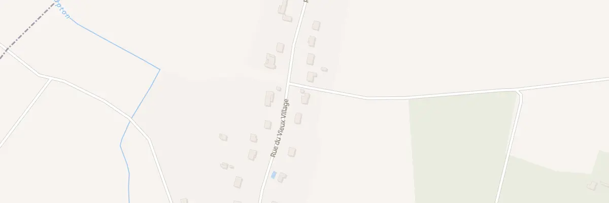 Plan du 1 Rue du Vieux Village à Grandchamp