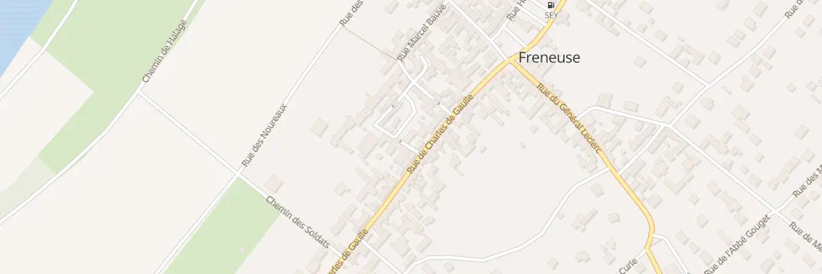 Plan du 77 Rue Charles de Gaulle à Freneuse