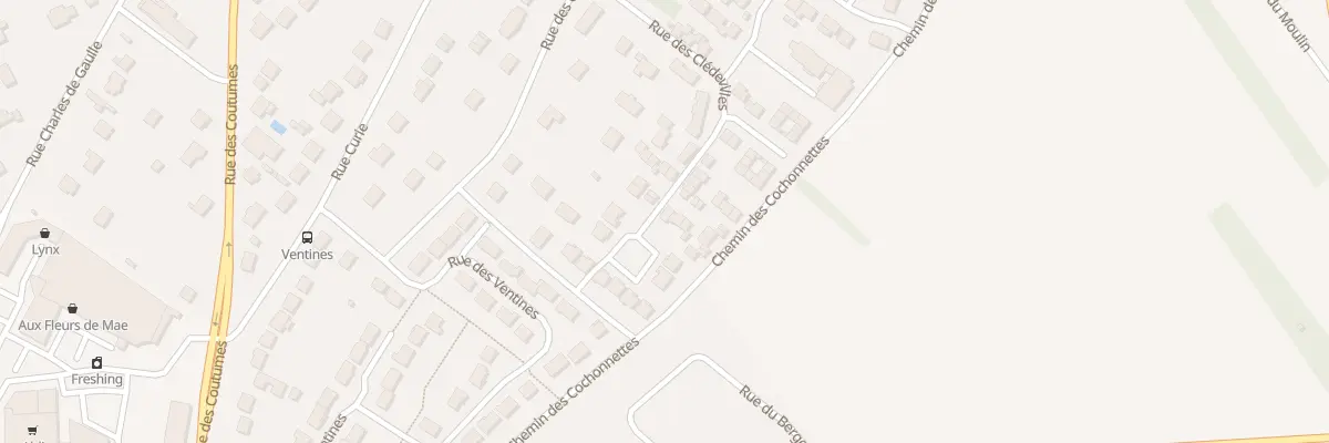 Plan du 23 Rue Saint Martin à Freneuse