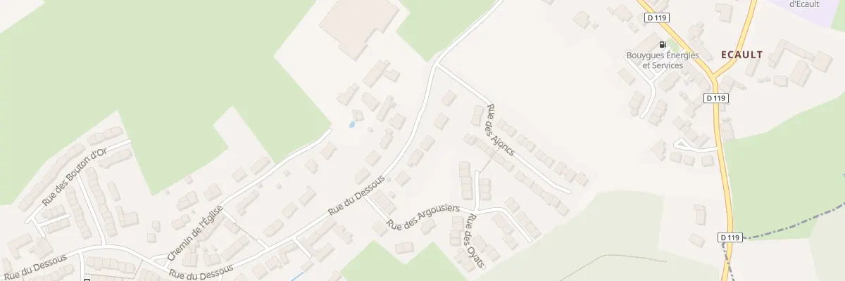 Plan du 9 Rue du Dessous à Saint-Étienne-au-Mont