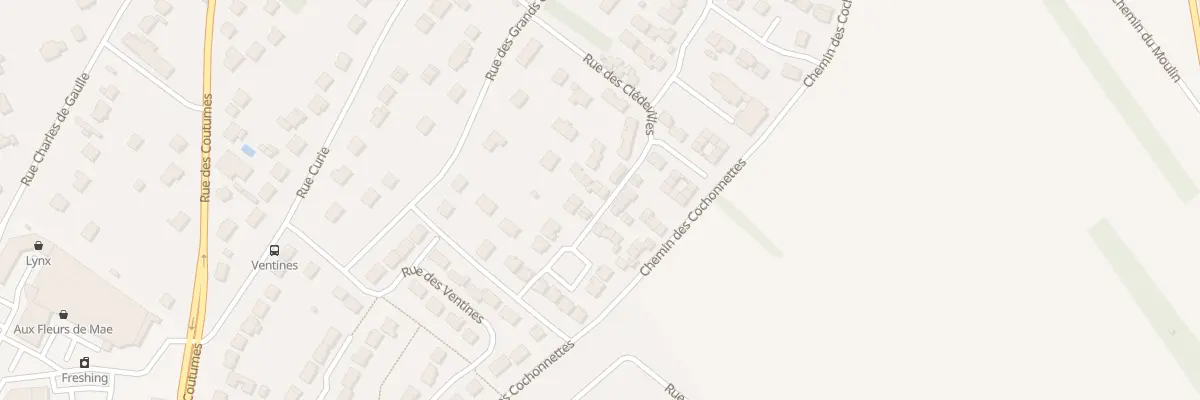 Plan du 16 Rue Saint Martin à Freneuse