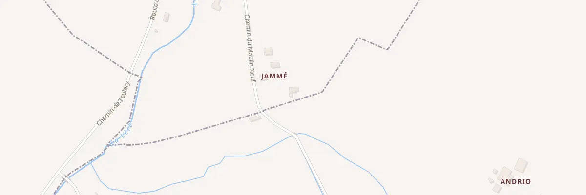 Plan du 5088 Jamme à Cayriech