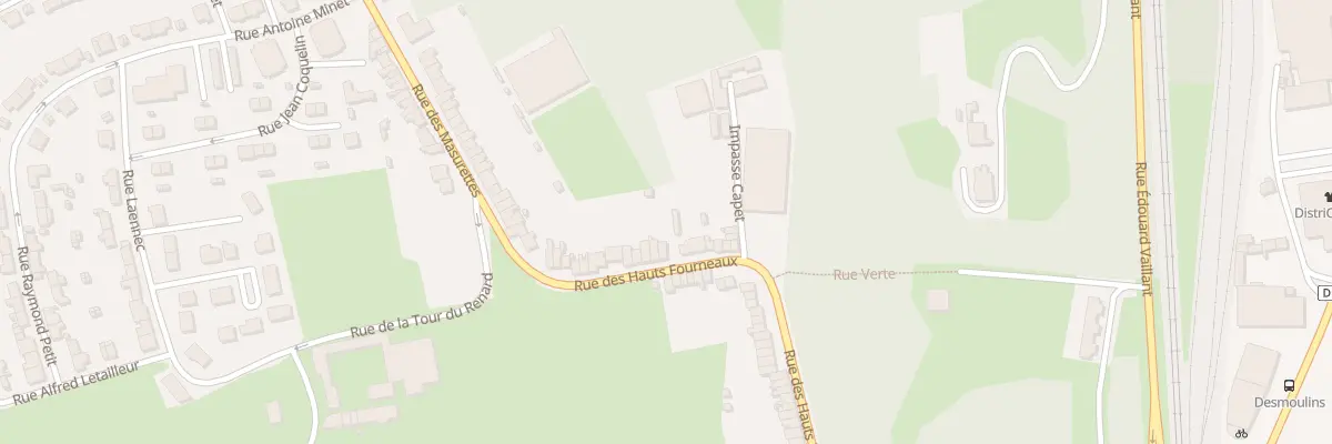 Plan du 41 Rue des Hauts Fourneaux à Outreau