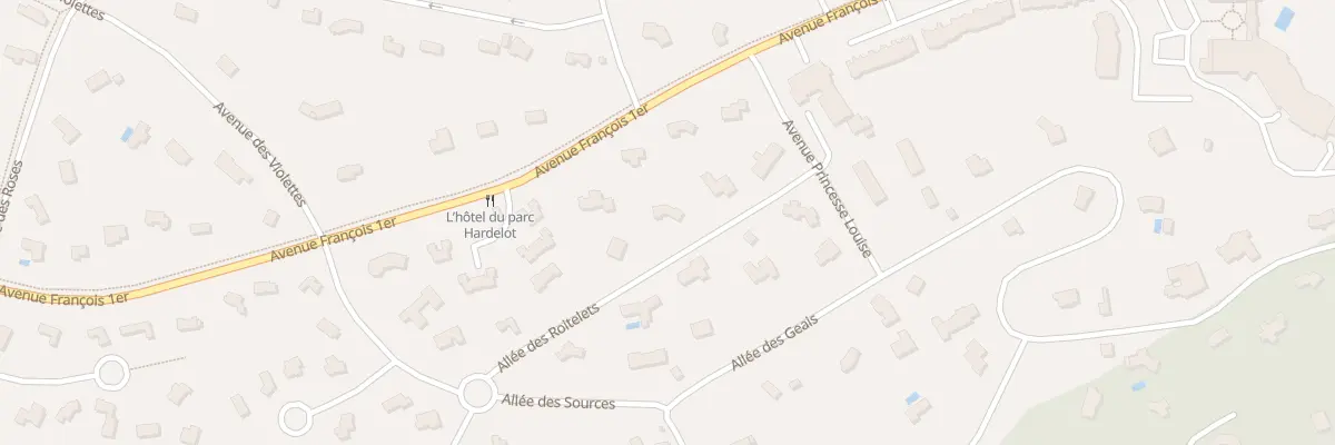 Plan du 22 All des Roitelets à Neufchâtel-Hardelot