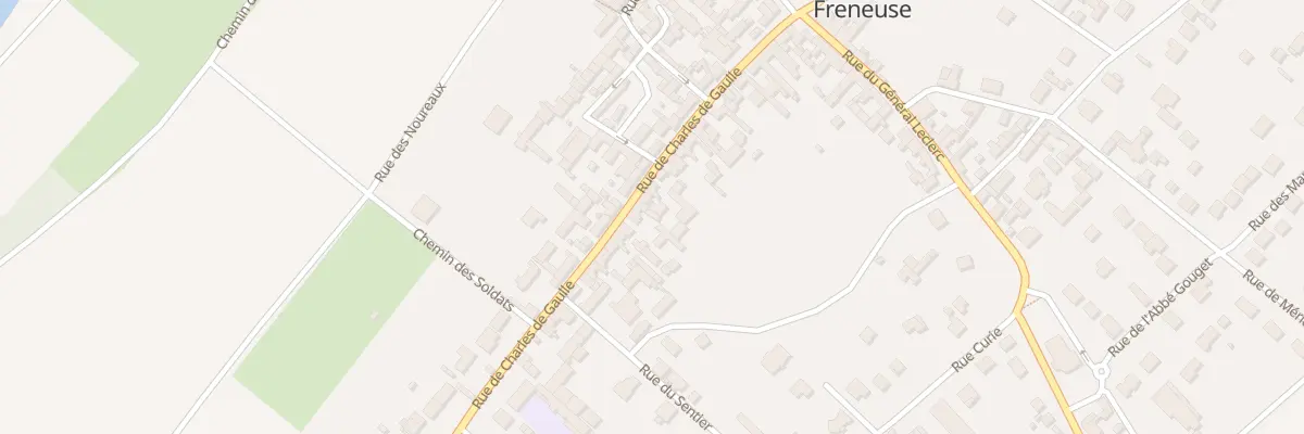 Plan du 76B Rue Charles de Gaulle à Freneuse