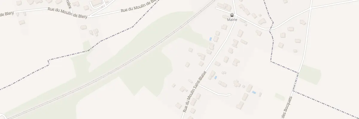 Plan du 17 Rue du Moulin St Blaise à Ménerville