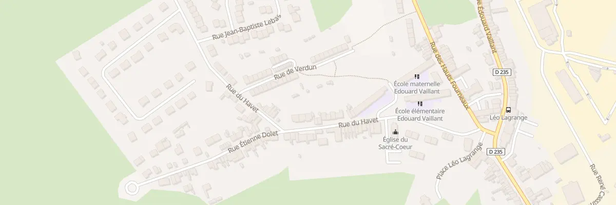 Plan du 26 Rue du Havet à Outreau