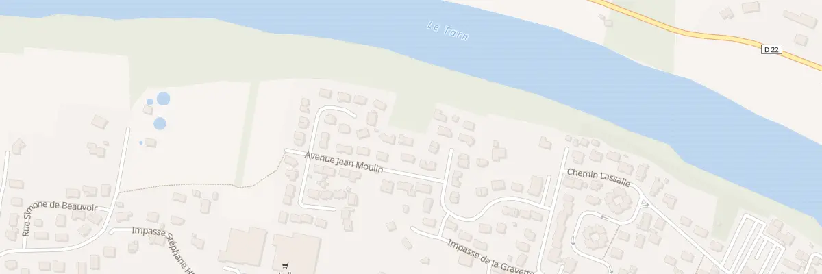 Plan du 242 Av Jean Moulin à Bessières