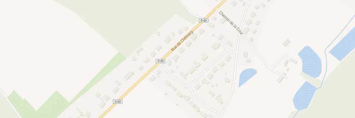 Plan du 793 Rue de Chémery à Mur-de-Sologne