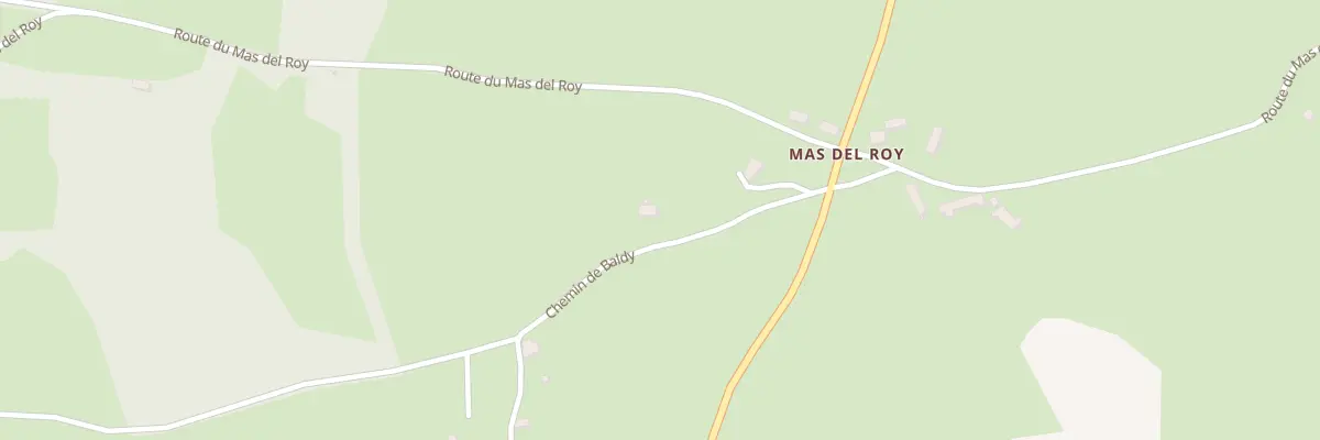 Plan du 138 Che de Baldy à Cœur de Causse