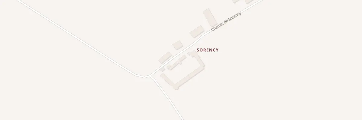 Plan du 9000 Terres de Sorency à Tournoisis