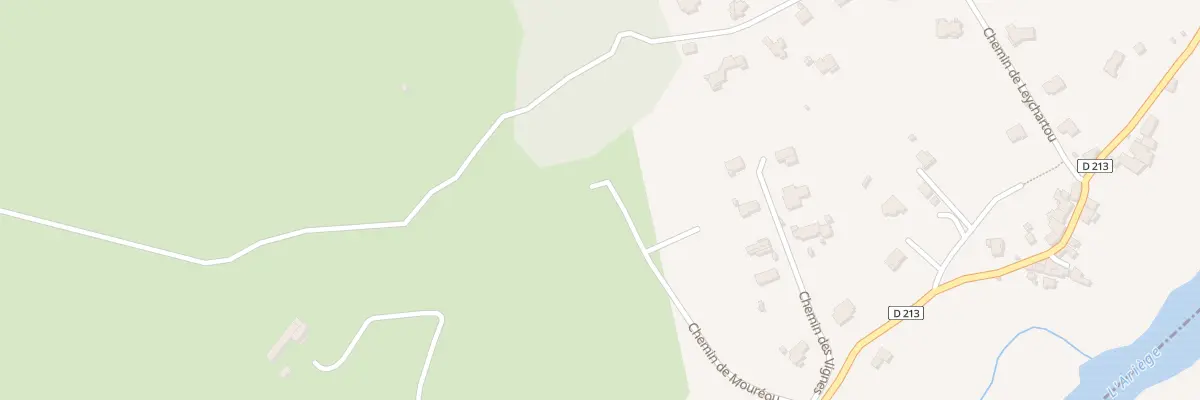 Plan du 21 Che de Moureou à Crampagna