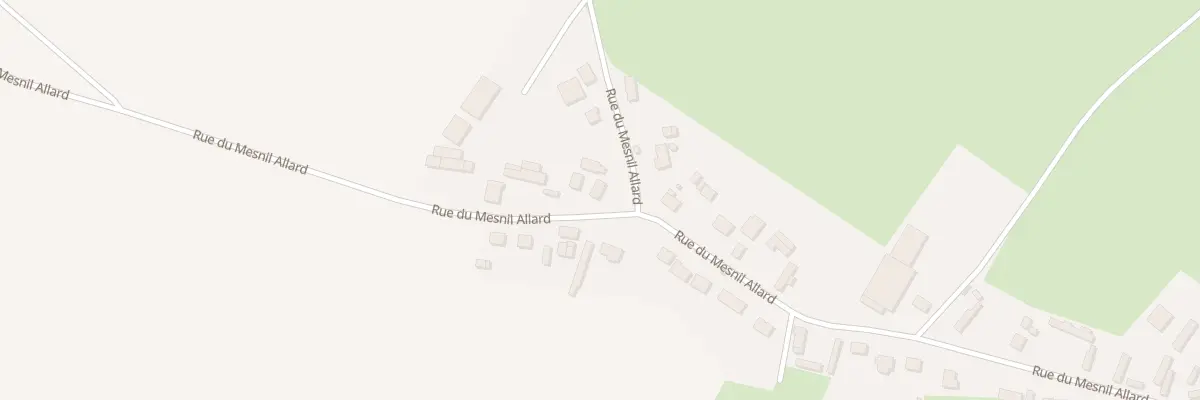 Plan du 5023 Le Mesnil Allard à Saint-Léger-aux-Bois