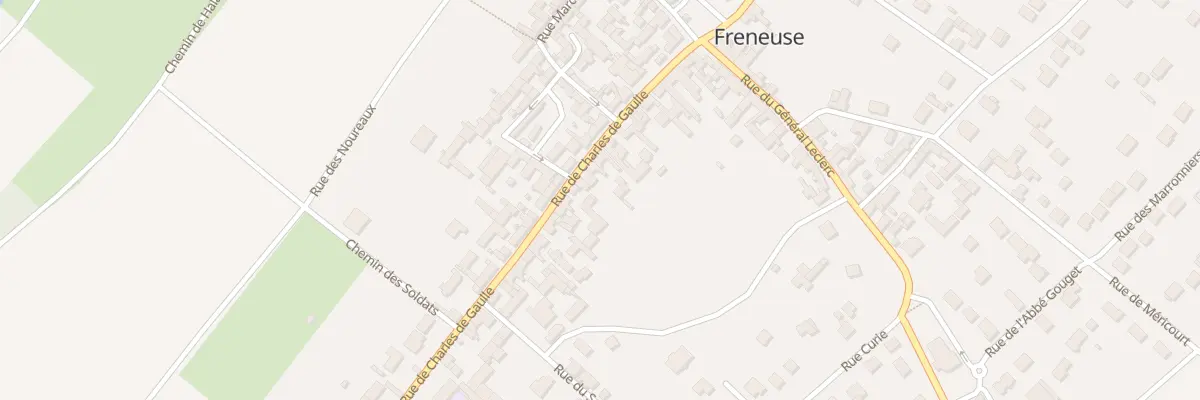 Plan du 84 Rue Charles de Gaulle à Freneuse