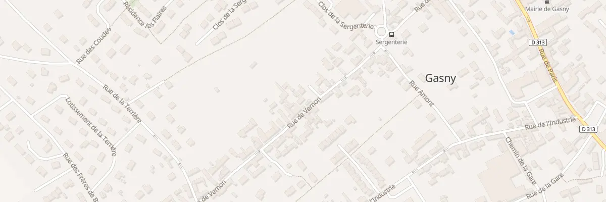 Plan du 34 Rue de Vernon à Gasny