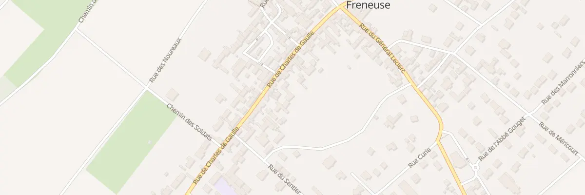 Plan du 80B Rue Charles de Gaulle à Freneuse