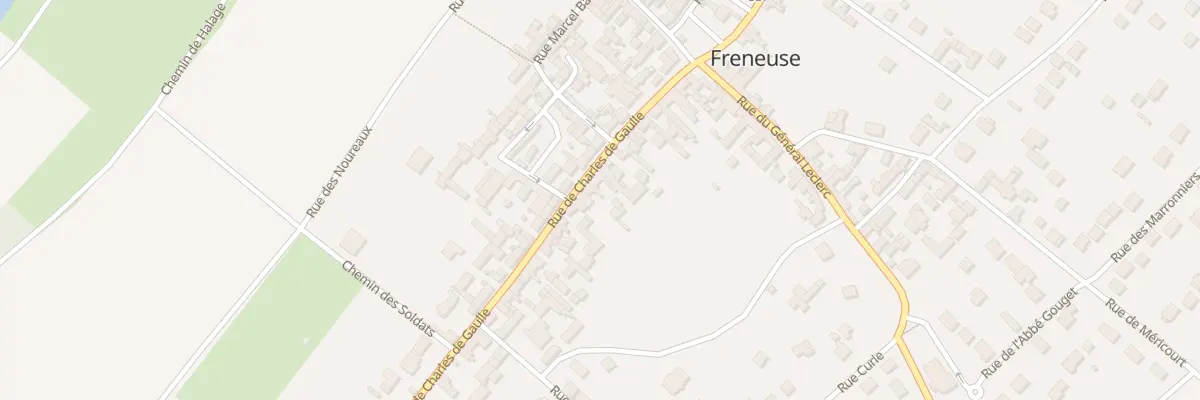 Plan du 88 Rue Charles de Gaulle à Freneuse