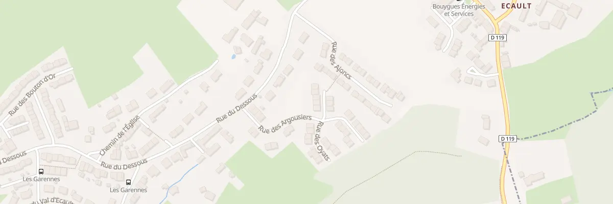 Plan du 1 Rue des Genêts à Saint-Étienne-au-Mont