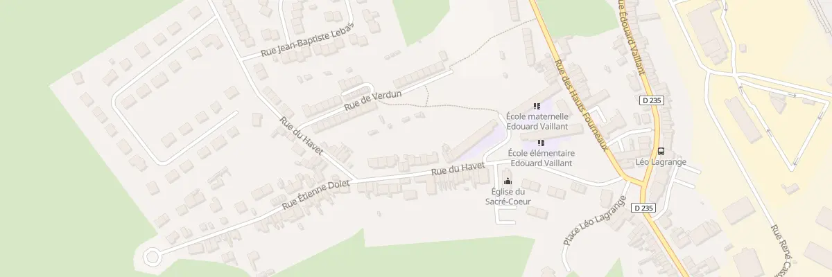 Plan du 18 Rue du Havet à Outreau