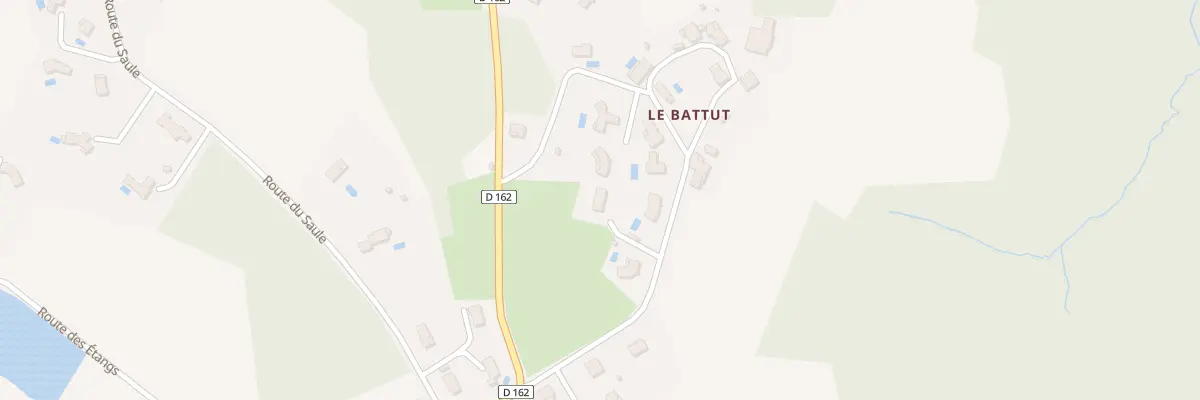 Plan du 165 Le Battut à Cosnac