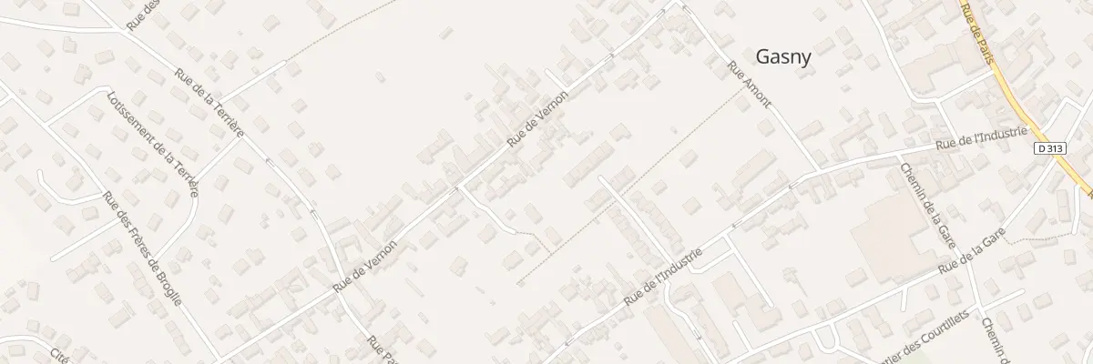 Plan du 37 Rue de Vernon à Gasny