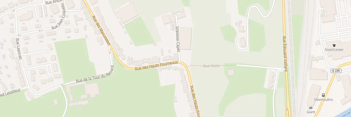 Plan du 53 Rue des Hauts Fourneaux à Outreau