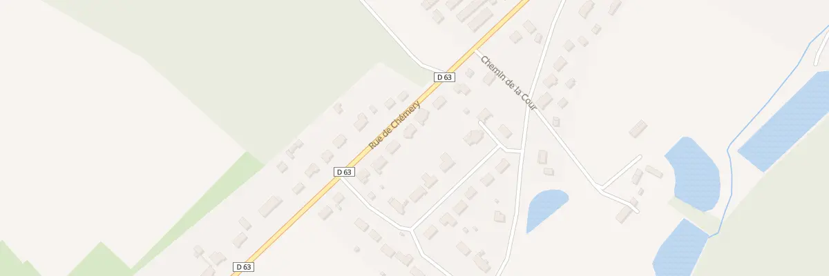 Plan du 741 Rue de Chémery à Mur-de-Sologne