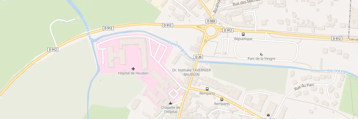 Plan du 30 Rue de Paris à Houdan