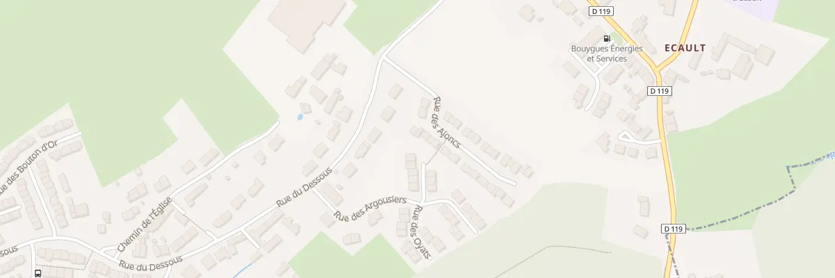 Plan du 8 Rue des Ajoncs à Saint-Étienne-au-Mont