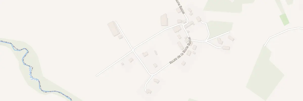 Plan du 516 Rte De La Borie Basse à Dampniat