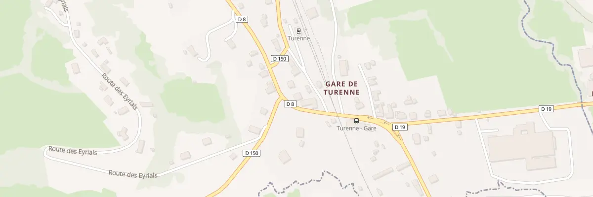 Plan du 35 Esp De La Gare à Turenne