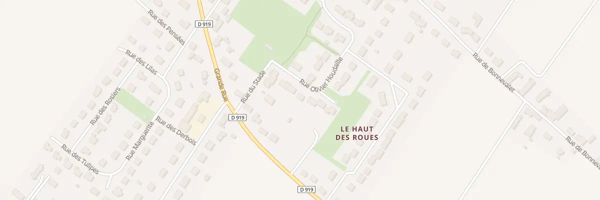 Plan du 5 Rue Olivier Houdaille à Villorceau