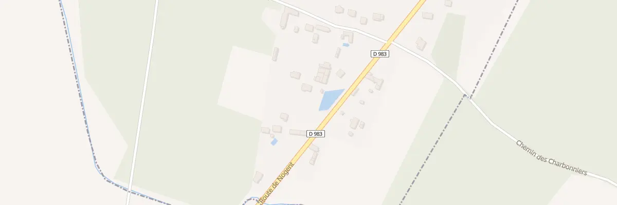 Plan du 24 Rte de Nogent à Grandchamp
