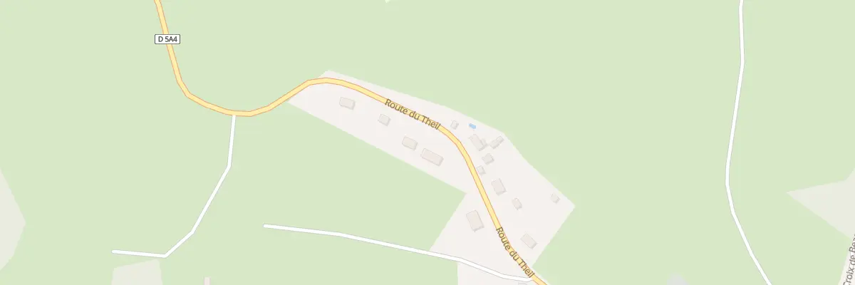 Plan du 17 Rte du Theil à Sauviat-sur-Vige
