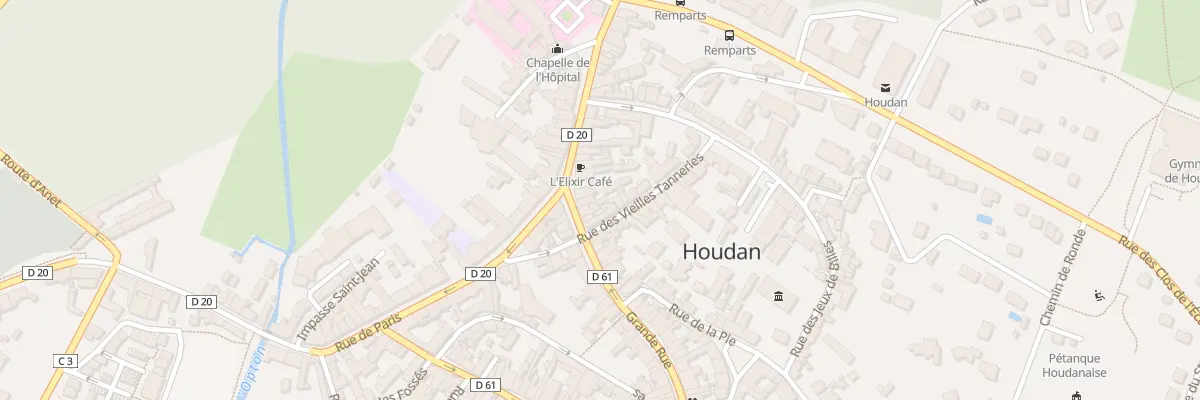 Plan du 3 Grande Rue à Houdan