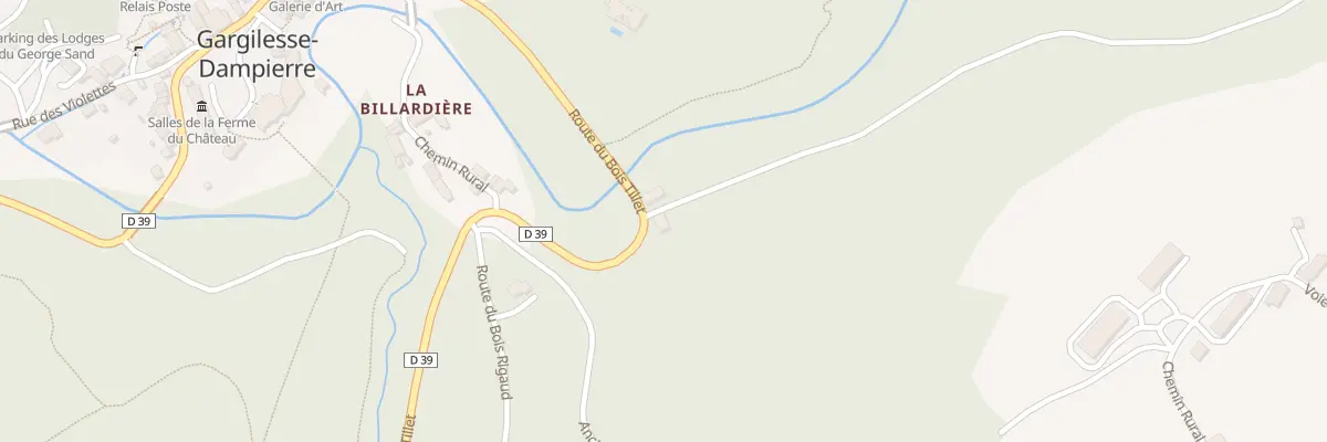 Plan du 5078 Le Bois Tillet à Gargilesse-Dampierre