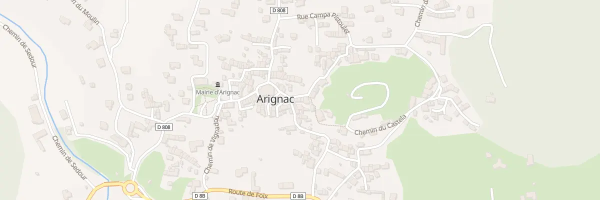 Plan du 6 Rue de la Ritourio à Arignac